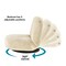 Geovanny Plush Recliner/Floor Chair With 5 Adjustable Positions